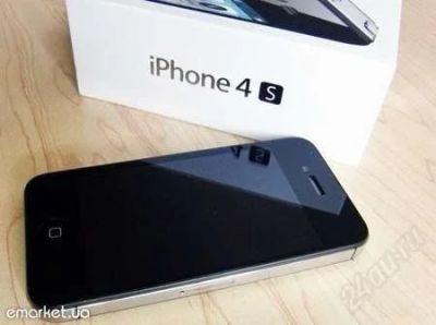 Лот: 2436225. Фото: 1. iPhone 4S 16GB BLACK обмен на... Смартфоны