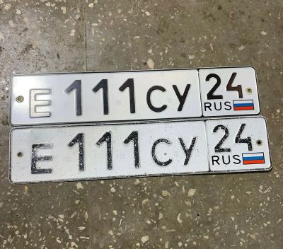 Лот: 19621859. Фото: 1. Продам гос.номер Е 111 СУ 24. Госномера