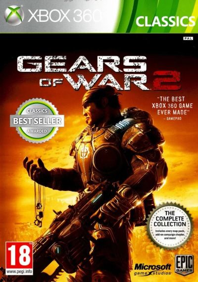 Лот: 10569018. Фото: 1. Gears of war 2 xbox 360. Игры для консолей