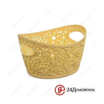 Лот: 9821226. Фото: 1. Корзинка 1л Кружево Idea М2376. Контейнеры, банки