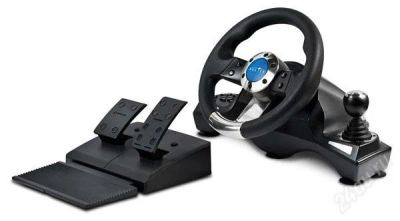 Лот: 1832157. Фото: 1. Руль Oklick W-3 Sportline. Рули, джойстики