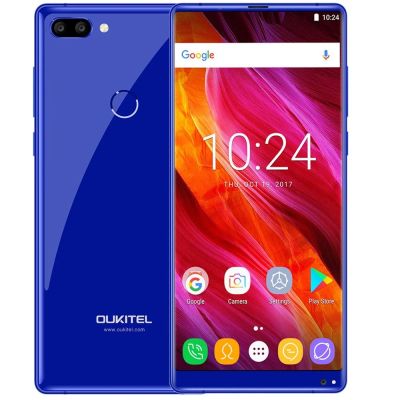 Лот: 13758077. Фото: 1. Смартфон Oukitel MIX2 (Blue). Смартфоны