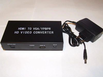 Лот: 6800208. Фото: 1. Конвертер HDMI на YPbPr + VGA... Другое (аксессуары)