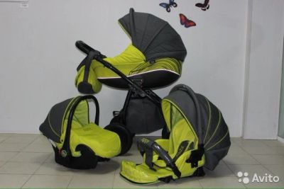 Лот: 11779553. Фото: 1. Коляска 3 в 1 Zippy New Графит... Коляски