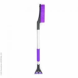 Лот: 14471502. Фото: 1. SB-1451 BK/VIOLET Щетка для снега... Щётки, тряпки, скребки для автомобиля
