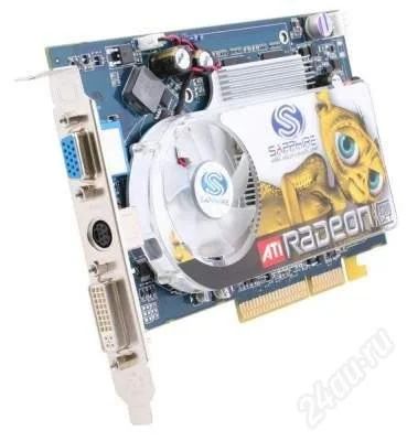 Лот: 93151. Фото: 1. AGP Sapphire ATI Radeon X1300... Видеокарты