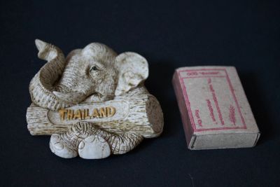 Лот: 12022031. Фото: 1. магнит Тайланд слон. Магниты сувенирные