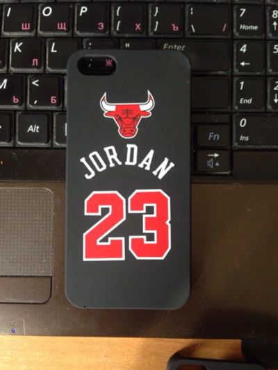Лот: 6150299. Фото: 1. Чехол для iPhone 5,5s Jordan 23. Чехлы, бамперы