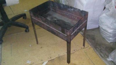 Лот: 10872311. Фото: 1. мангал неразборный 300"500 глубина... Мангалы, грили, коптильни