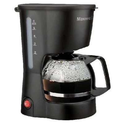 Лот: 12888683. Фото: 1. Кофеварка Maxwell MW 1657 BK. Чайники, кофемашины, кулеры