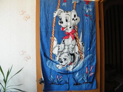 Лот: 5878582. Фото: 1. Полотенце детское 70*140. Детская гигиена