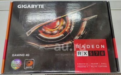 Лот: 21251289. Фото: 1. Gigabyte Radeon RX 570 Gaming... Видеокарты