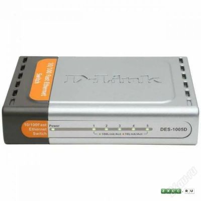 Лот: 1826000. Фото: 1. Коммутатор D-Link DES-1005D. Маршрутизаторы (роутеры)