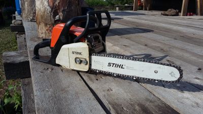 Лот: 16230417. Фото: 1. Бензопила STIHL MS180. Бензо-, мотоинструмент