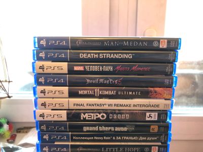 Лот: 18671117. Фото: 1. Продам игры на PlayStation 4/5. Игры для консолей