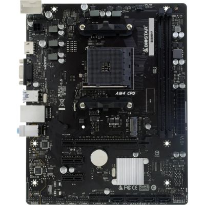 Лот: 24946408. Фото: 1. Мат.плата SocAM4 AMD B550 Biostar... Материнские платы