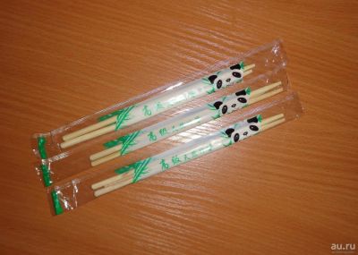 Лот: 9277399. Фото: 1. Палочки бамбуковые (для китайских... Одноразовая посуда