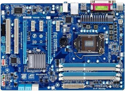 Лот: 2881998. Фото: 1. Материнская плата LGA 1155 Gigabyte... Материнские платы