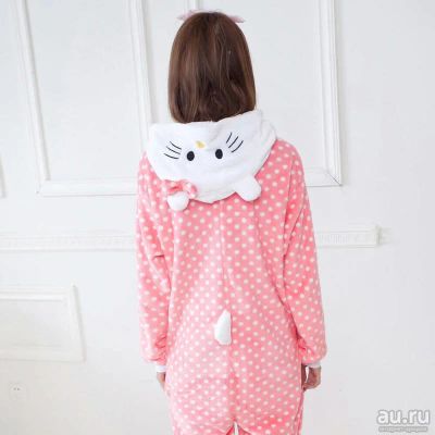 Лот: 11858135. Фото: 1. Детский кигуруми "Hello Kitty... Детские карнавальные, праздничные костюмы