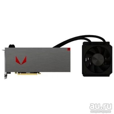 Лот: 10234708. Фото: 1. HIS Radeon RX Vega 64 Liquid 1406Mhz... Видеокарты