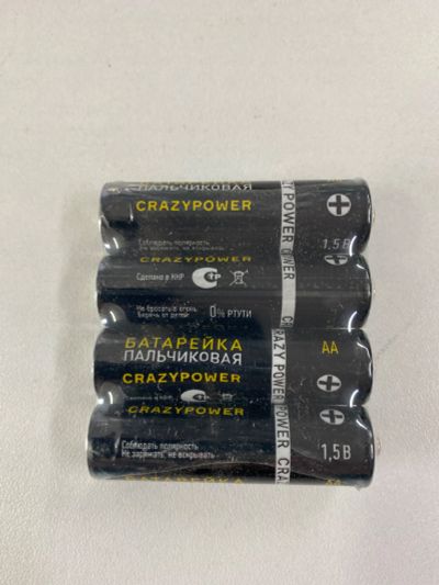 Лот: 25745483. Фото: 1. Батарейки CrazyPower AA. Батарейки, аккумуляторы, элементы питания