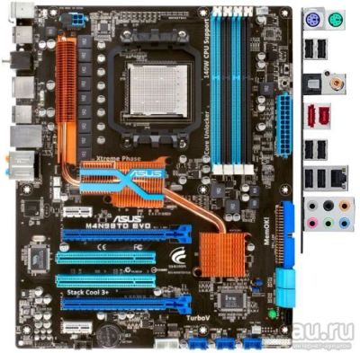 Лот: 8849689. Фото: 1. Топовая плата Asus ASUS M4N98TD... Материнские платы