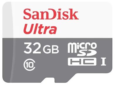 Лот: 25236184. Фото: 1. Карта памяти MicroSDHC 32Gb SanDisk... Карты памяти