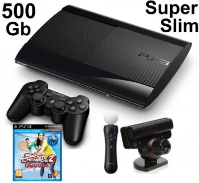 Лот: 3965382. Фото: 1. Sony Playstation 3 + комплект... Игровые приставки, консоли