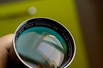 Лот: 6868813. Фото: 1. Minolta MC Tele Rokkor-PF 135... Объективы