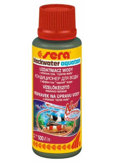 Лот: 5337043. Фото: 1. Средство Sera Blackwater Aquatan... Другое (аквариумистика)