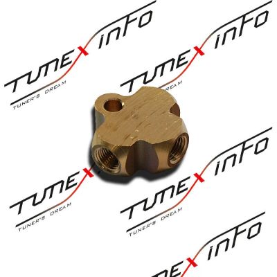 Лот: 15533598. Фото: 1. Тройник тормозной M10 x 1.0 мамы... Детали тюнинга