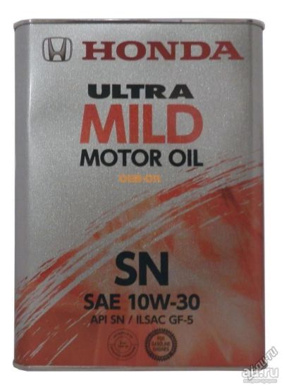 Лот: 14778718. Фото: 1. Масло моторное Honda Ultra MILD... Масла, жидкости