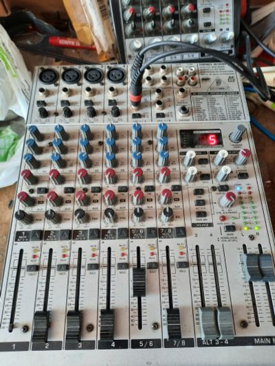 Лот: 17667025. Фото: 1. Микшерский пульт Behringer Eurorack... Микшеры, предусилители, микрофонные эффекты
