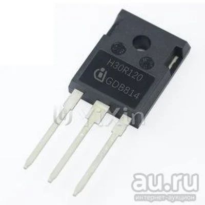 Лот: 13777037. Фото: 1. H30R120 IGBT транзистор для ремонта... Транзисторы