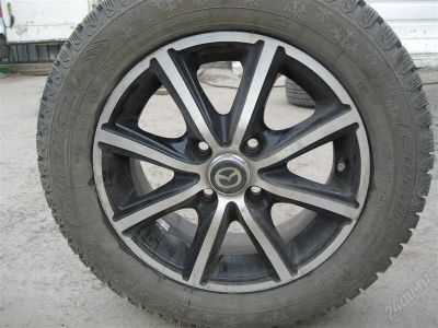 Лот: 1061105. Фото: 1. продам литье с зимней резиной. Шины на дисках