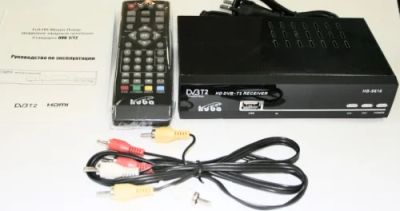 Лот: 3490309. Фото: 1. Ресивер эфирный цифровой DVB-T2... Цифровое, спутниковое ТВ