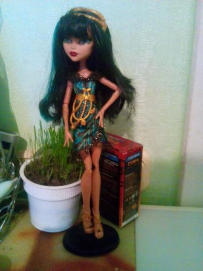 Лот: 8197976. Фото: 1. Кукла Monster High оригинал (Клео... Куклы и аксессуары