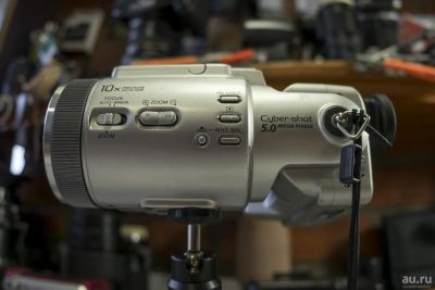 Лот: 8332475. Фото: 1. SONY Cyber-Shot DSC-F717 + видеокамера... Цифровые компактные