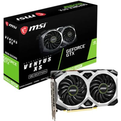 Лот: 18271104. Фото: 1. Видеокарта gtx 1660 6gb msi. Видеокарты