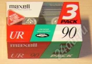 Лот: 292391. Фото: 1. Аудио касета maxell Type-1 (3шт... Другое (бытовая техника)