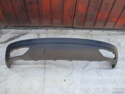Лот: 13998237. Фото: 1. Спойлер губа заднего бампера Audi... Детали тюнинга