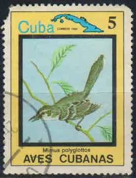 Лот: 21543898. Фото: 1. 1983. Куба. Флора и фауна - Птицы... Марки