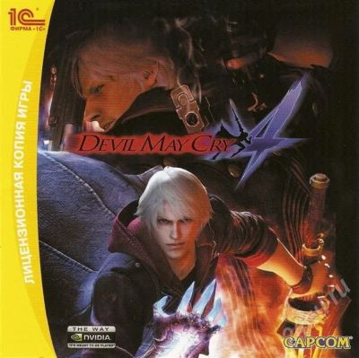 Лот: 716881. Фото: 1. диск devil may cry 4 лицензия... Игры для ПК