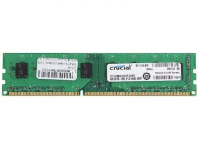 Лот: 8107747. Фото: 1. 4Gb DDR3 Crucial 1600Mhz CT51264BA160BJ. Оперативная память