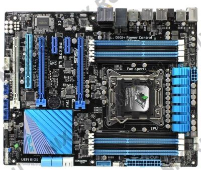 Лот: 11064546. Фото: 1. ASUS P9X79 LE LGA 2011 Intel X79. Материнские платы