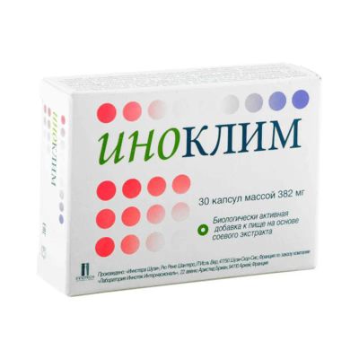 Лот: 25224869. Фото: 1. Иноклим капсулы 30 шт. Лекарства