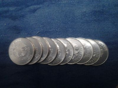 Лот: 7080149. Фото: 1. 5 рублей 2015 ммд. 10 шт. погодовка... Россия после 1991 года