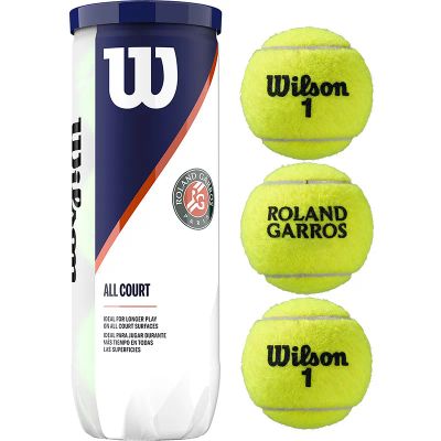Лот: 25390545. Фото: 1. Мяч теннисный Wilson Roland Garros... Мячи, ракетки, шайбы, клюшки
