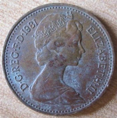 Лот: 1876979. Фото: 1. vz Великобритания 1 новый пенни... Великобритания и острова