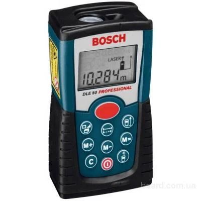 Лот: 3020511. Фото: 1. Лазерный дальномер BOSCH DLE50. Ручной инструмент